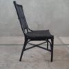 Laguna Bistro Chair - RATTAN BLACK Side Dining Chair - Image 4