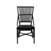 Laguna Bistro Chair - RATTAN BLACK Side Dining Chair - Image 11