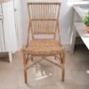 Laguna Bistro Chair - RATTAN NATURAL Side Dining Chair - Image 2