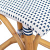 White &  Blue Paris Bistro 26" High Counter Height Stools Commercial Grade - Image 4
