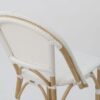 Paris Rattan Bistro Chair - White Side Chair - Image 10