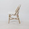 Paris Rattan Bistro Chair - White Side Chair - Image 12