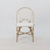 Paris Rattan Bistro Chair - White Side Chair - Image 13