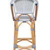 White &  Blue Paris Bistro 26" High Counter Height Stools Commercial Grade - Image 3