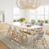 Paris Rattan Bistro Chair - White Side Chair - Image 3